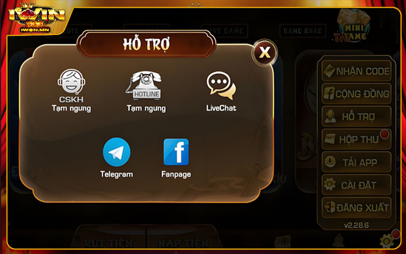 Có thể dùng nhiều tài khoản iWin không